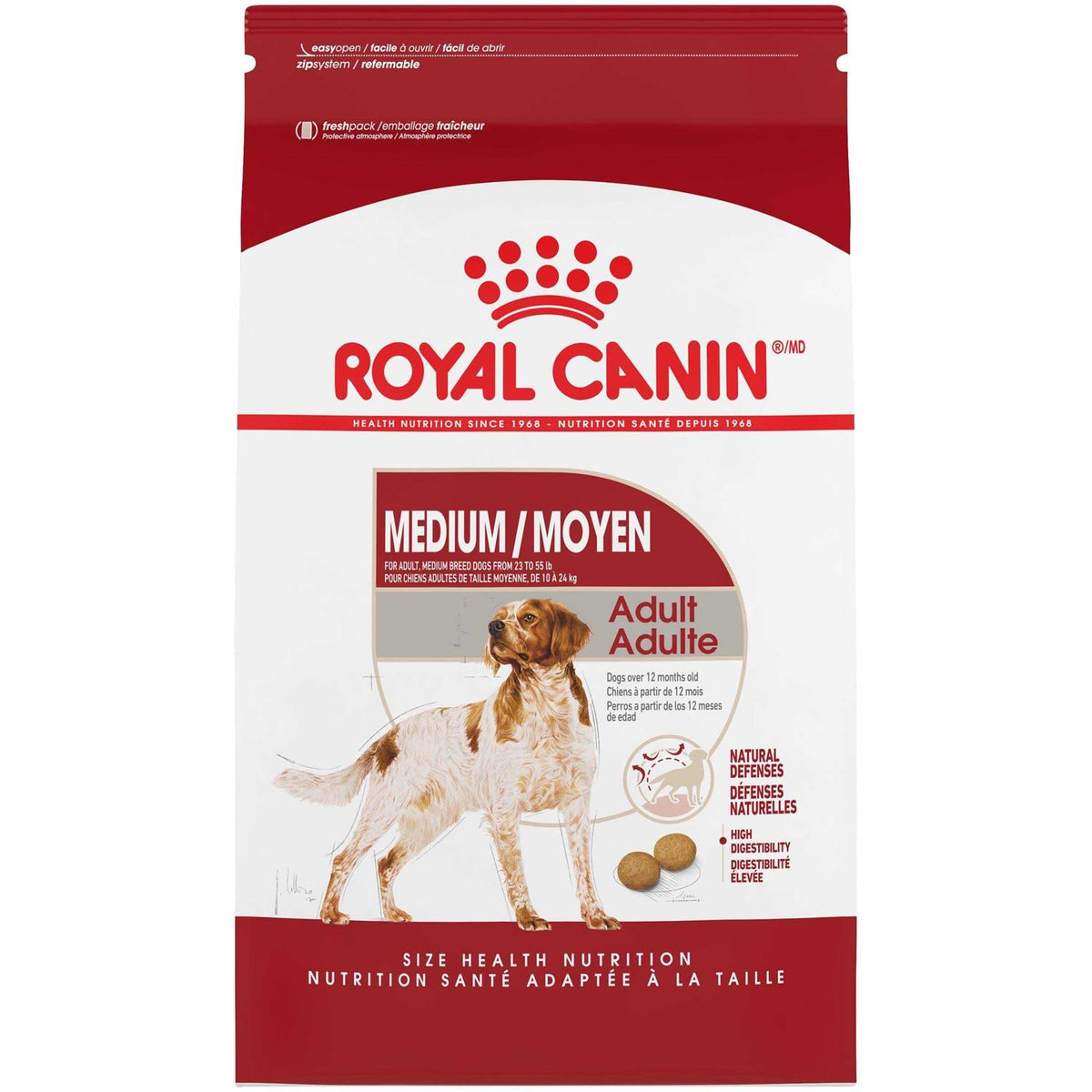 Medium Adult Dry Dog Food J60809