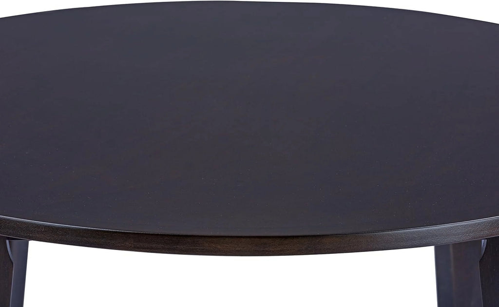 Round Dining Table Dark Brown C7185