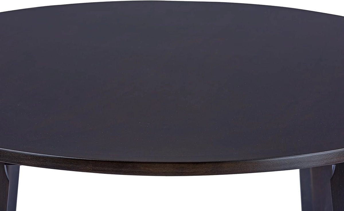 Round Dining Table Dark Brown C7185