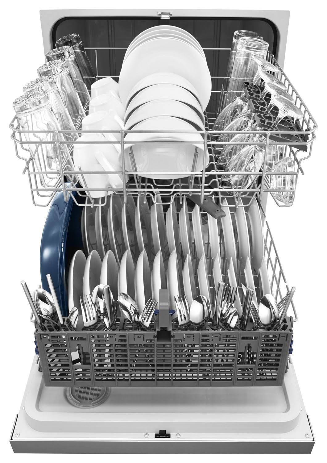Monochromatic Stainless Steel Built-in Dishwasher Y485