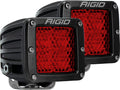 Red Rear Facing High/Low Pair D796