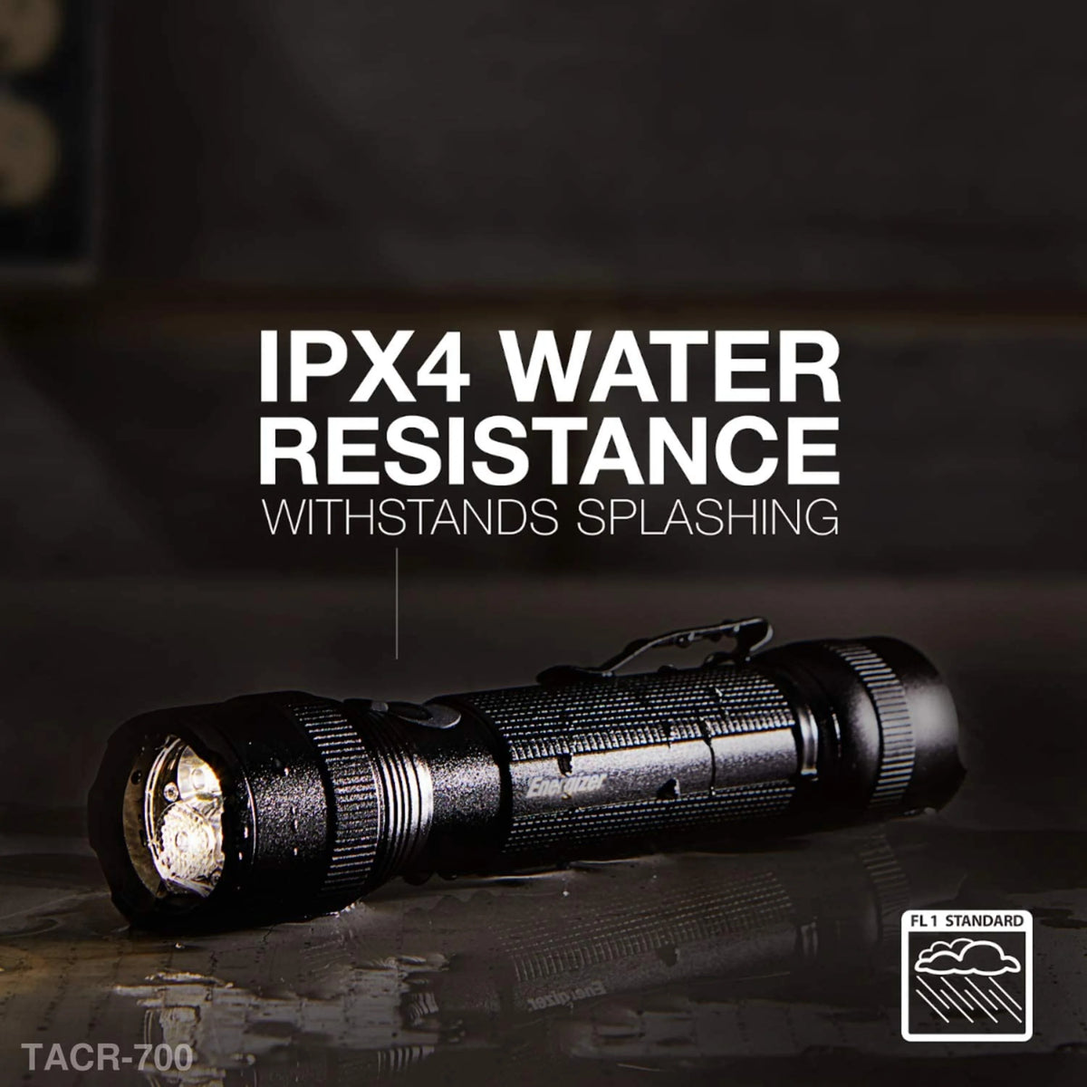 Rechargeable Flashlight with Micro-USB Charging Cable P4142