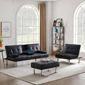 3 Piece Faux Leather Sleeper Set N8928