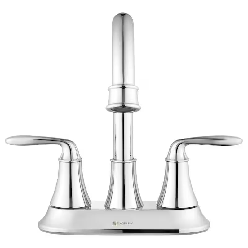2-Handle High-Arc Bathroom Faucet in Chrome L14600