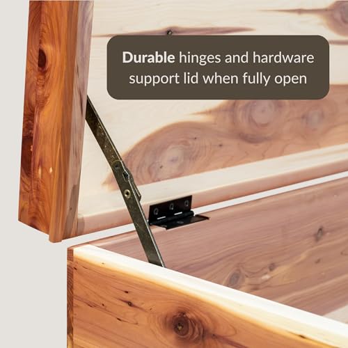 Aromatic Red Cedar Hope Chest with Lock J143