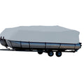Grey Boat Cover for 19.5 Pontoons H204