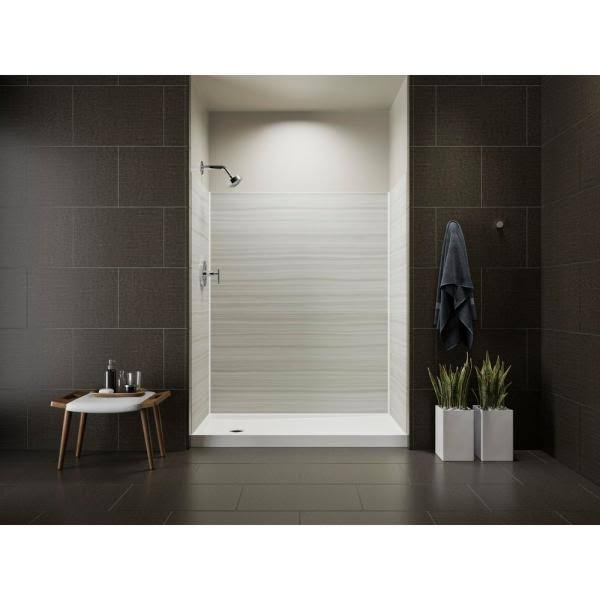 Single-Threshold Shower Base in White Z41776