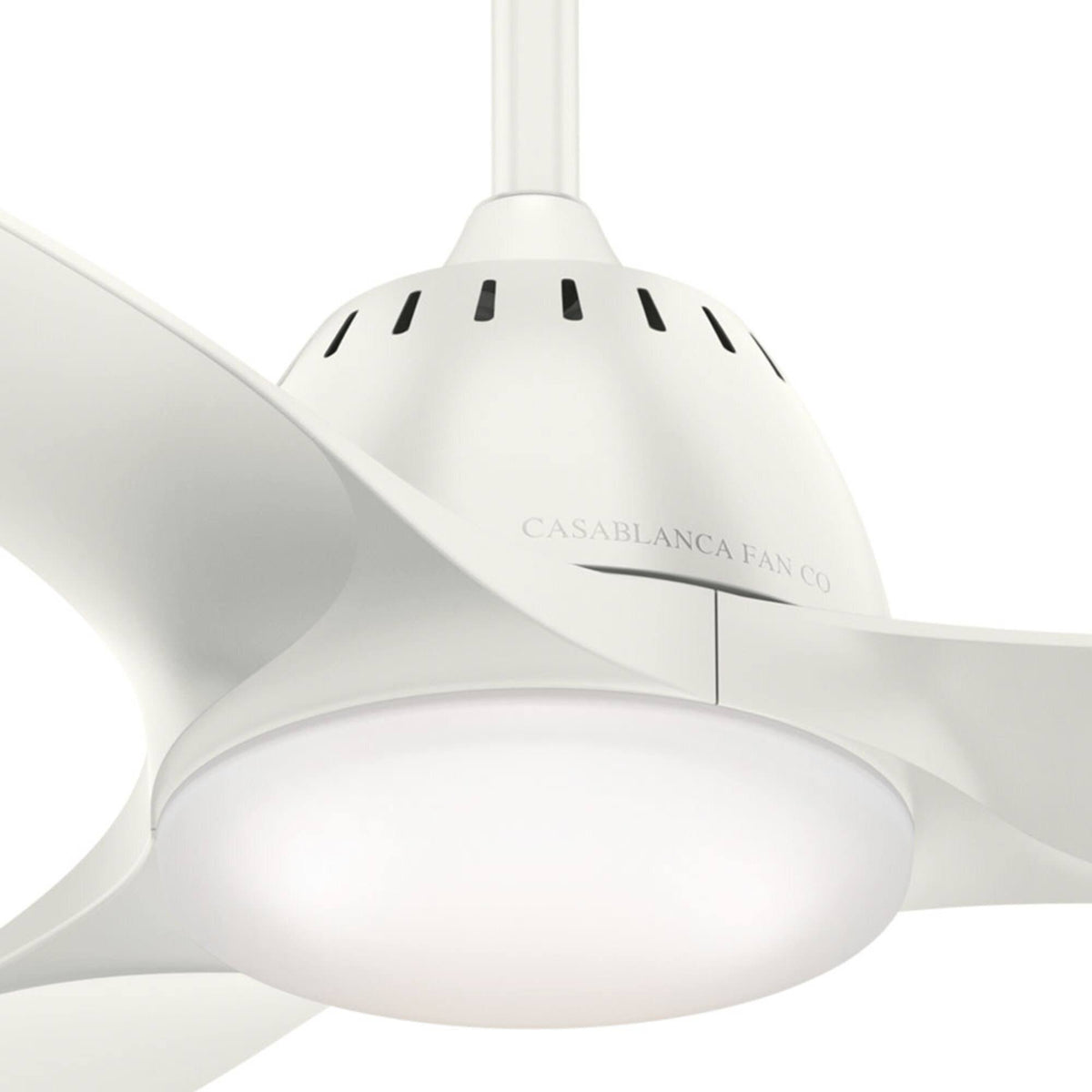 Fresh White LED Ceiling Fan H8668