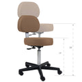Height Adjustable Rolling Drafting Chair C45568