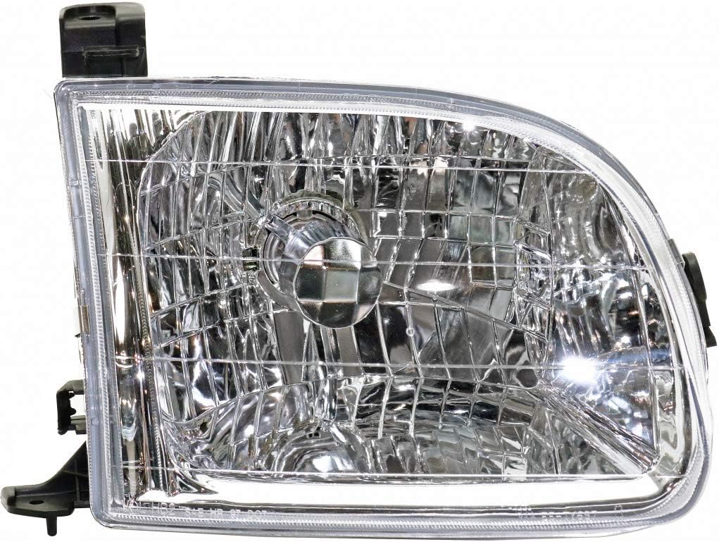 Driver and Passenger Side Headlight with Bulbs for Toyota Tundra O2718
