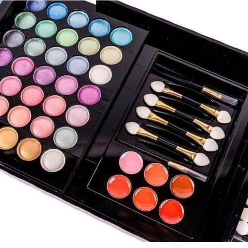 All-in-One Makeup Kit Cosmetics Set Eye Shadows Blush Lips Bag G2107