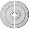19 3/4x22OD x 1 1/2x22P Two Piece Traditional Ceiling Medallion L4015