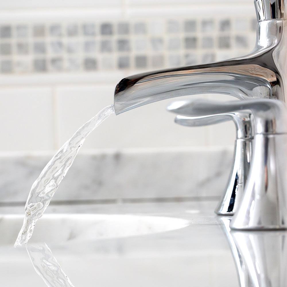 Polished Chrome Widespread Faucet I9602