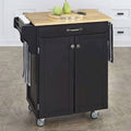 Black Kitchen Cart S3227