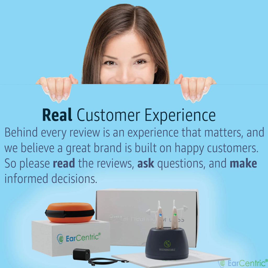 Rechargeable Behind-the-Ear Beige Hearing Amplifiers R184