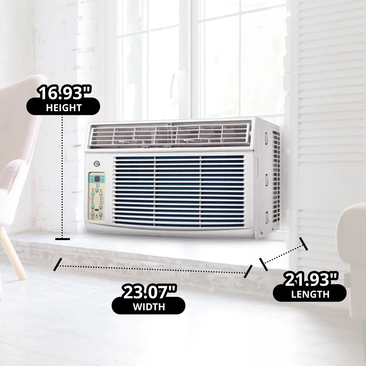 14,500 BTU Window Air Conditioner with Remote V794554