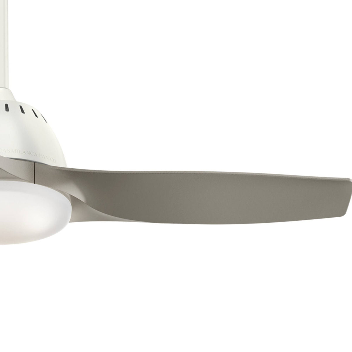 Fresh White LED Ceiling Fan H8668