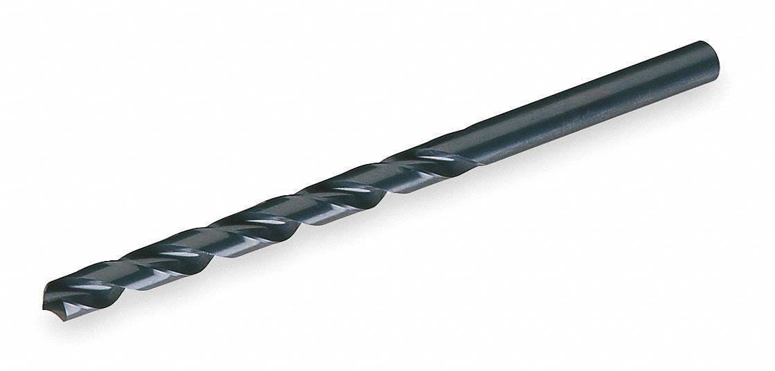 Black Oxide Taper Length Drill W19159