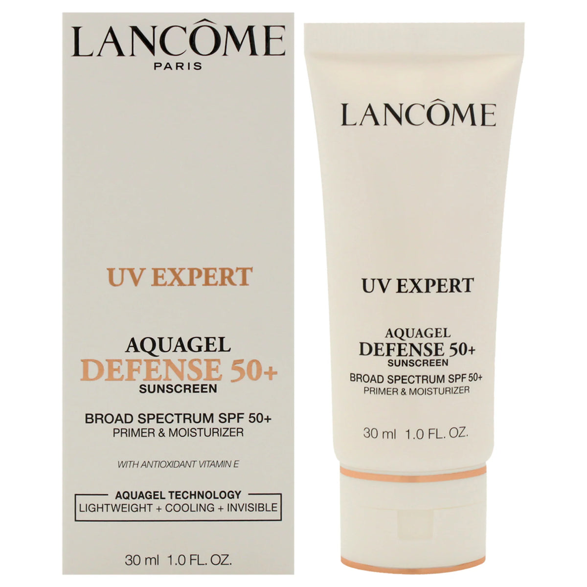 UV Expert Aqua Gel Defense Sunscreen SPF 50 Plus 1 oz Sunscreen W632