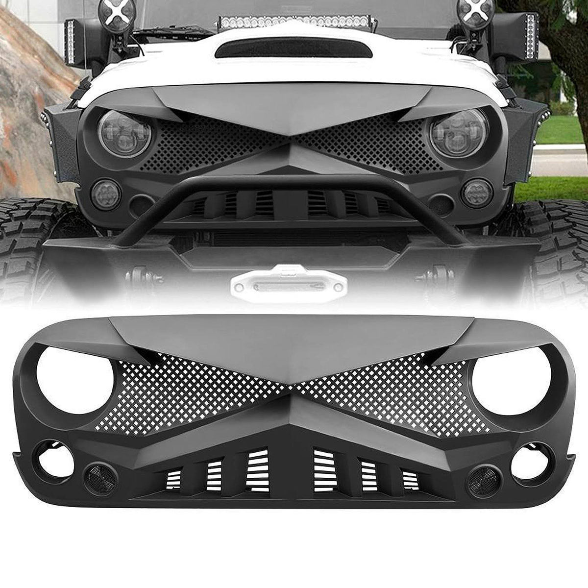 Matte Black Grille C100589