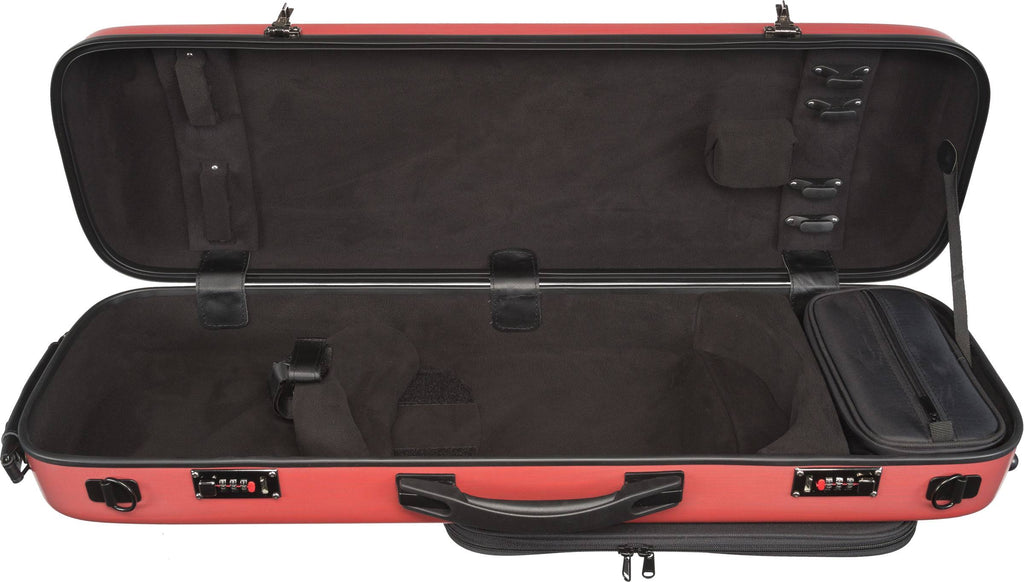 Red Oblong Violin Case B945