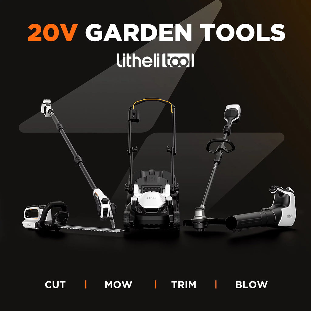 2x20V 560CFM Brushless Electric Leaf Blower with 4.0Ah Battery Y561080