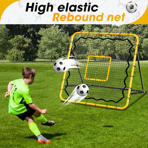 3.7×3.7FT Multi-Sport Training Rebound Net with Pitching Target X6345