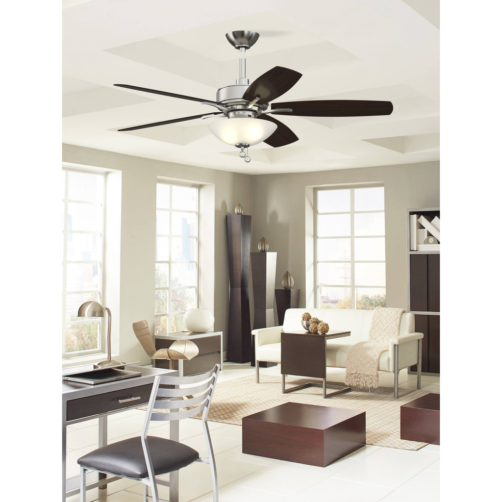 Brushed Nickel LED Ceiling Fan K516