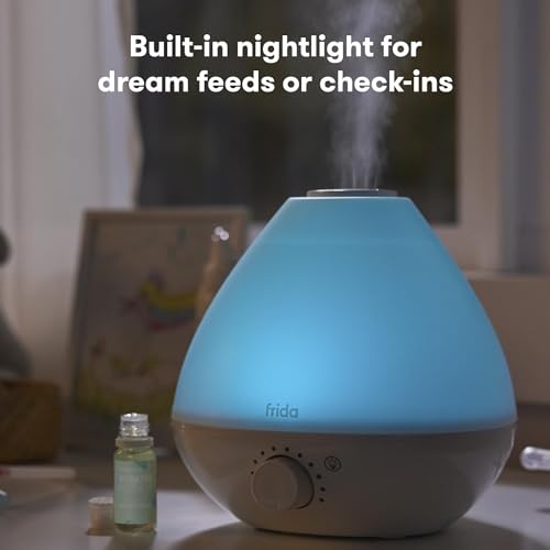 3-in-1 Cool Mist Humidifier with Diffuser and Nightlight P577445