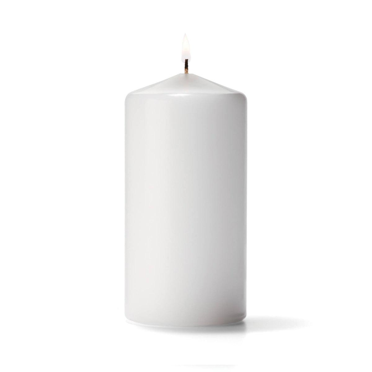 White Pillar Candle Q2660