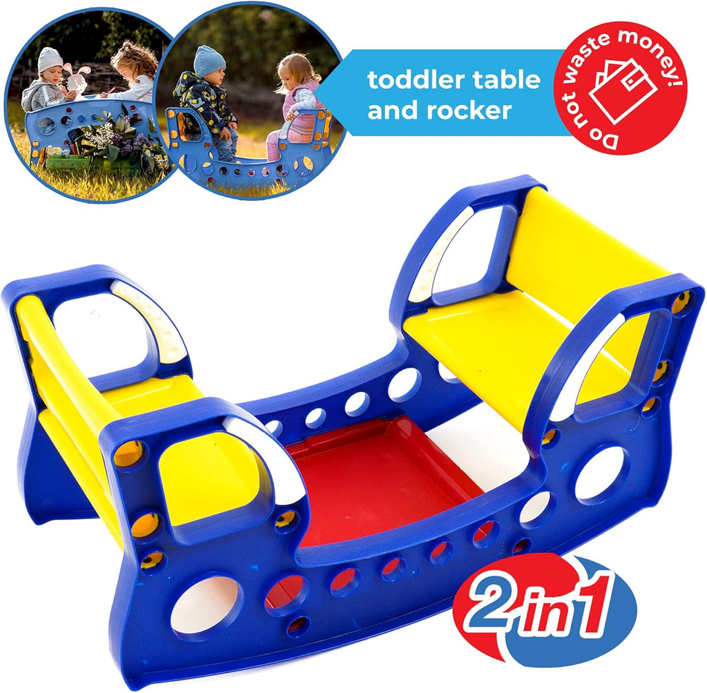 Baby Rocker Swing, Toddler Table and Chairs, Outdoor Chair H95953