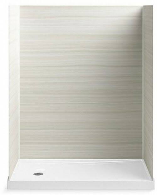 Single-Threshold Shower Base in White Z41776
