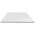 Clear Tempered Rectangle Glass Table Top 24 x 48 inch U127638