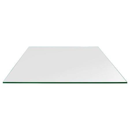 Clear Tempered Rectangle Glass Table Top 24 x 48 inch U127638