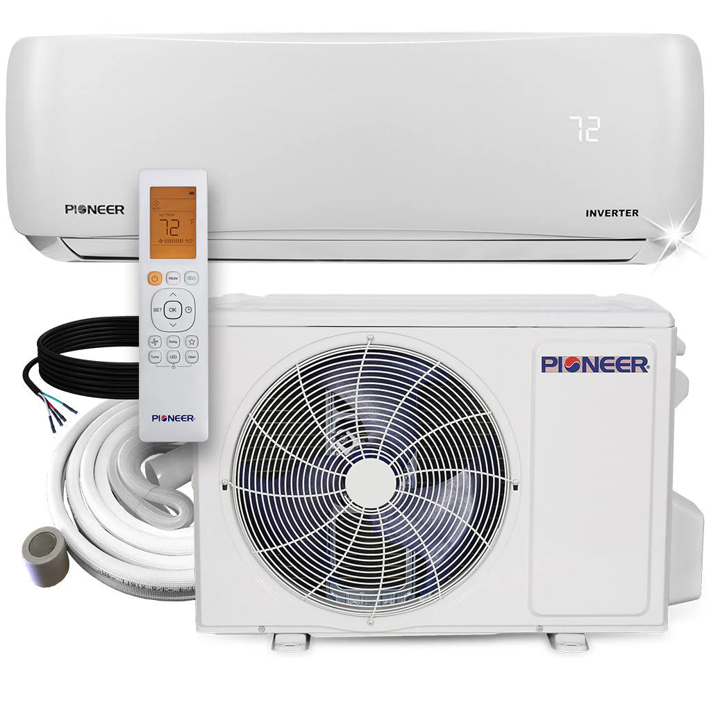 12,000 BTU 115V Ductless Mini-Split Air Conditioner Heat Pump System X74376
