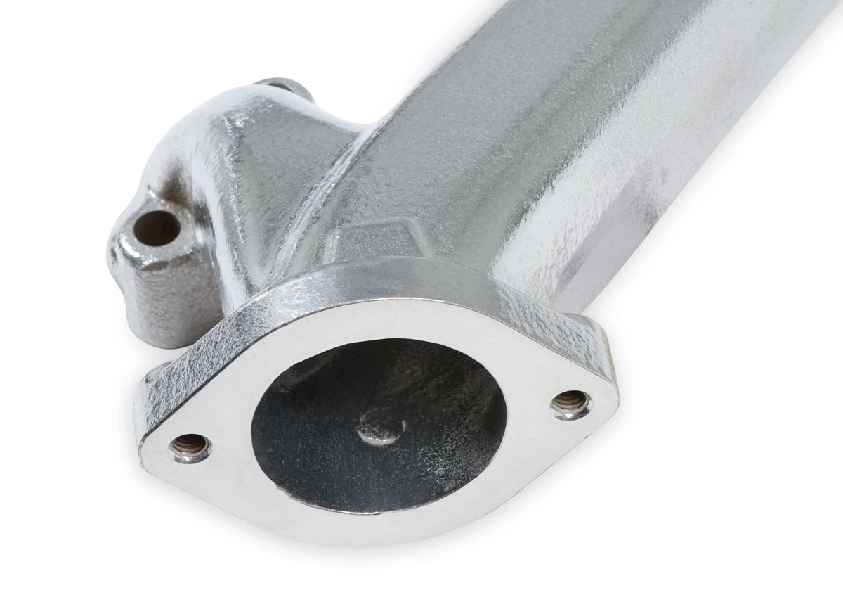 Cast Iron Exhaust Manifolds 2-1/2" Outlet Silver Ceramic Coated Y640799