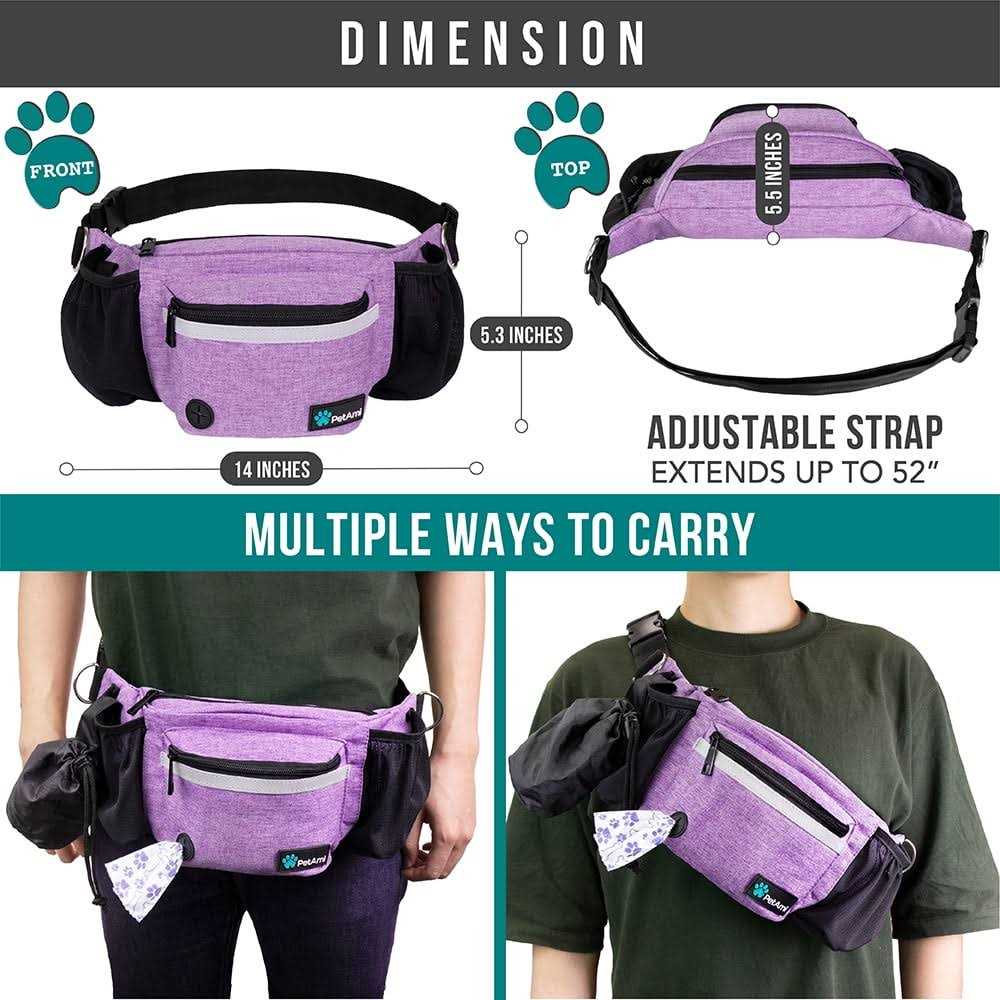 Dog Treat Pouch with Poop Bag Dispenser S74259