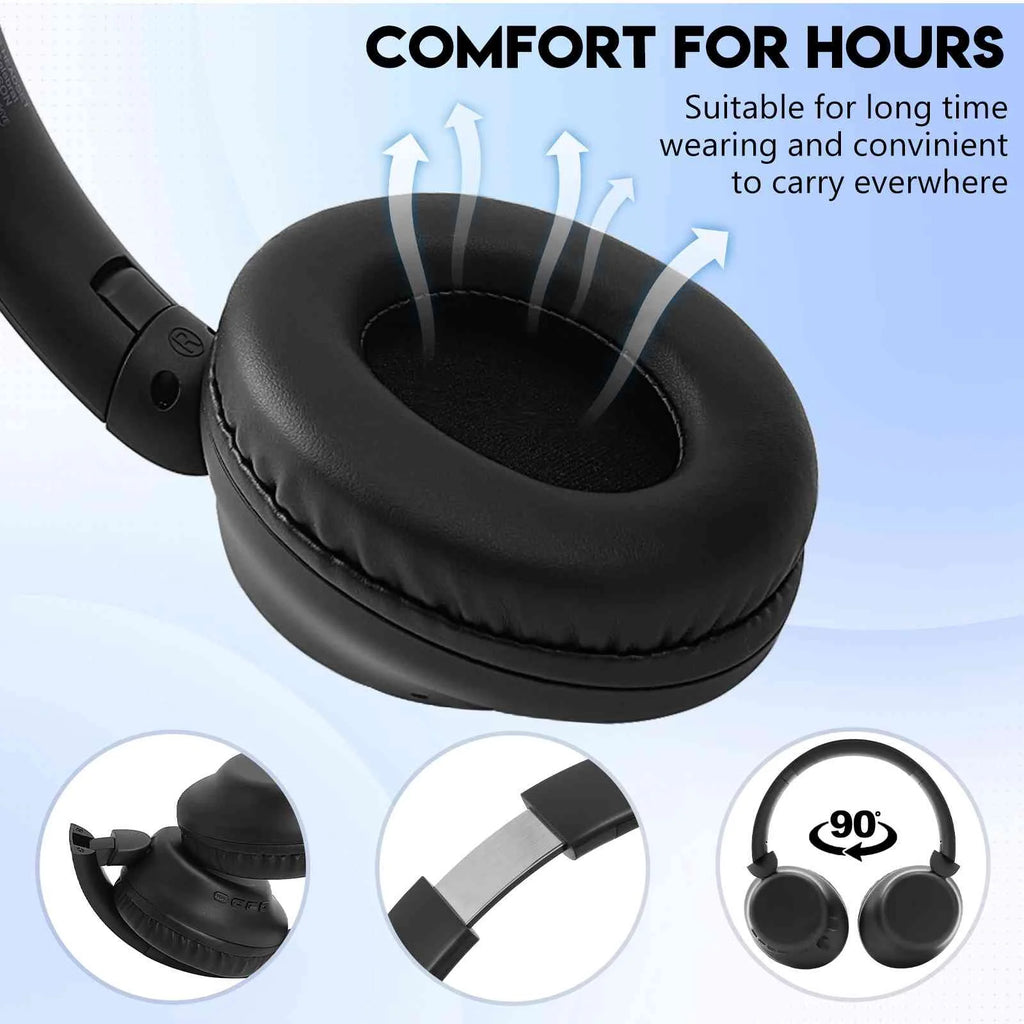 Wireless Bluetooth Over The Ear Headphones with Mic C2935