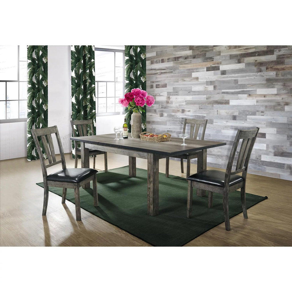 Extendable Dining Table in Gray Oak O58392