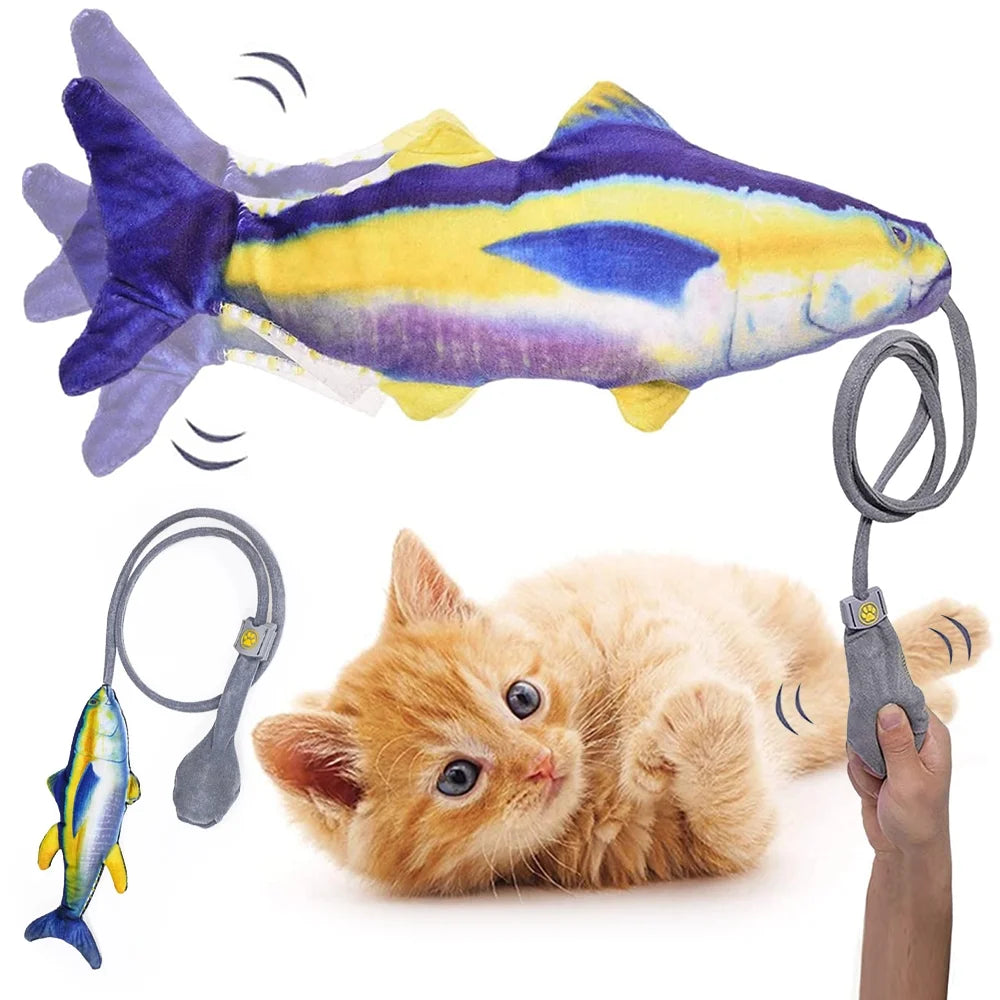 Wiggle Fish Catnip Plush Cat Toy D522988