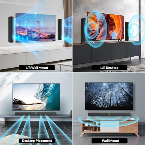 Detachable Soundbar with Bluetooth ARC Opt AUX L456016