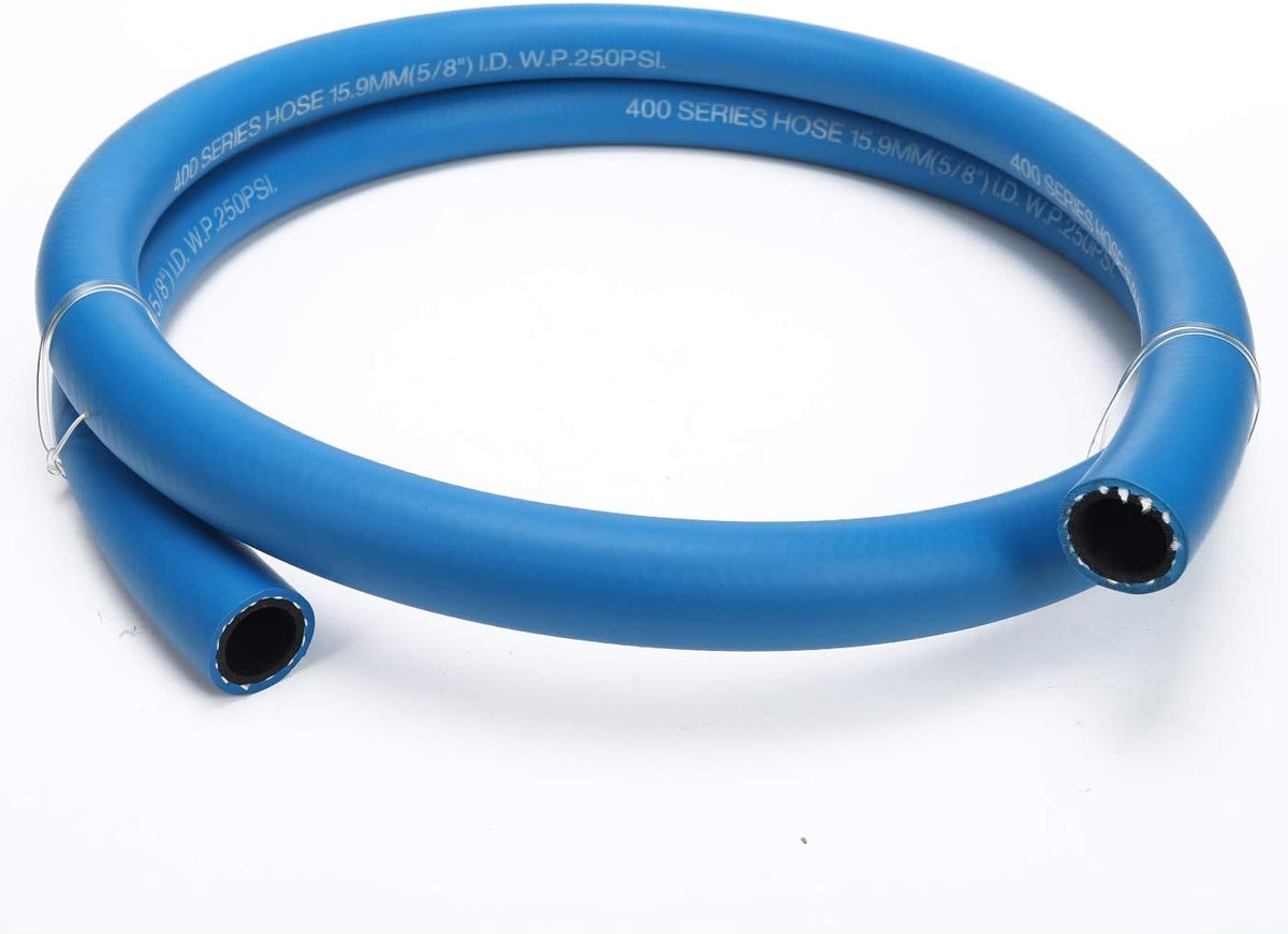 Blue -12 AN NBR Push on Hose Fuel Line Engine Liner (10 feet, AN12, 3/4 ID) Pack of 2 F33187