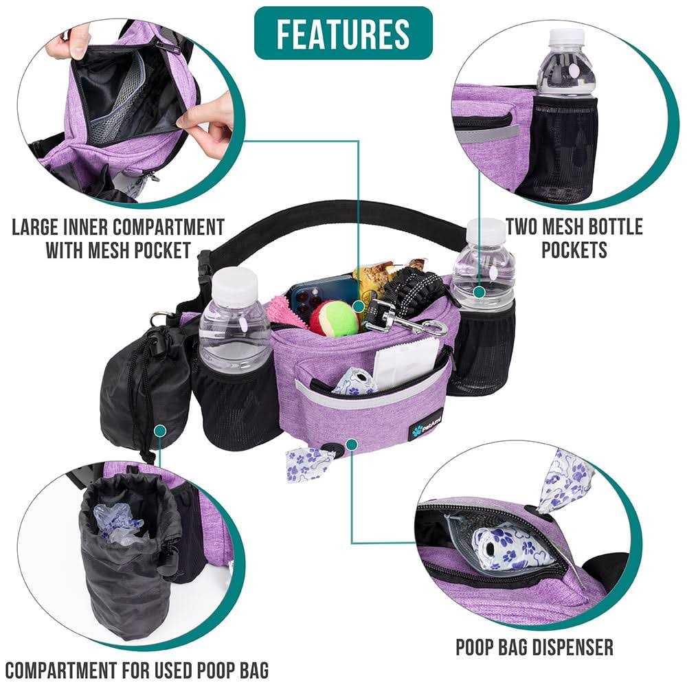 Dog Treat Pouch with Poop Bag Dispenser S74259