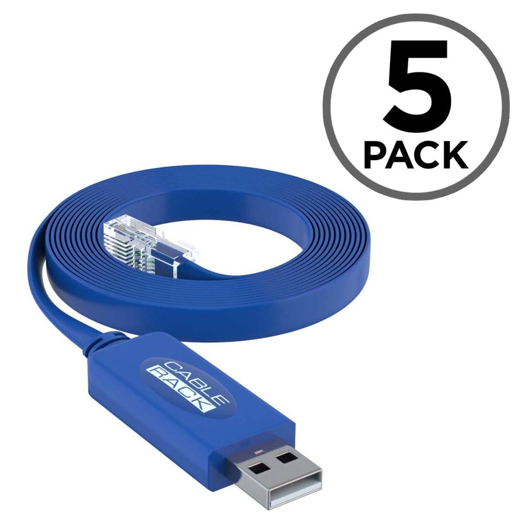 6ft USB to RJ45 Console Cable with FTDI Chipset P4594