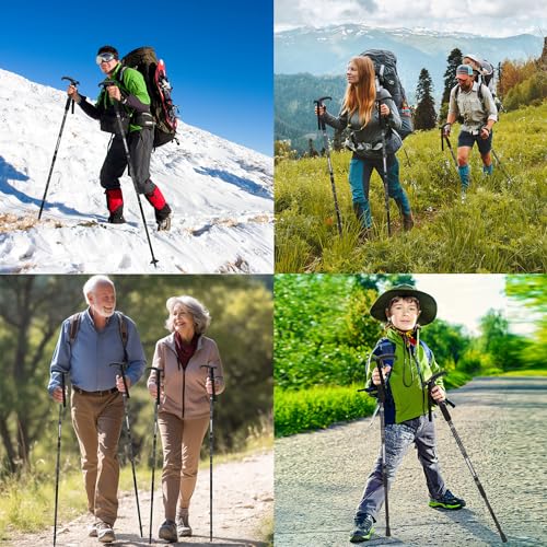 2 Pack Lightweight Aluminum Trekking Poles O27599