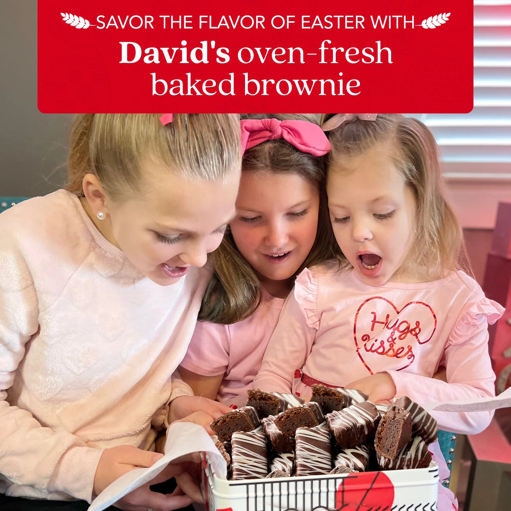 Dark Chocolate Glazed Mini Brownie Bites 16 Pcs E9094