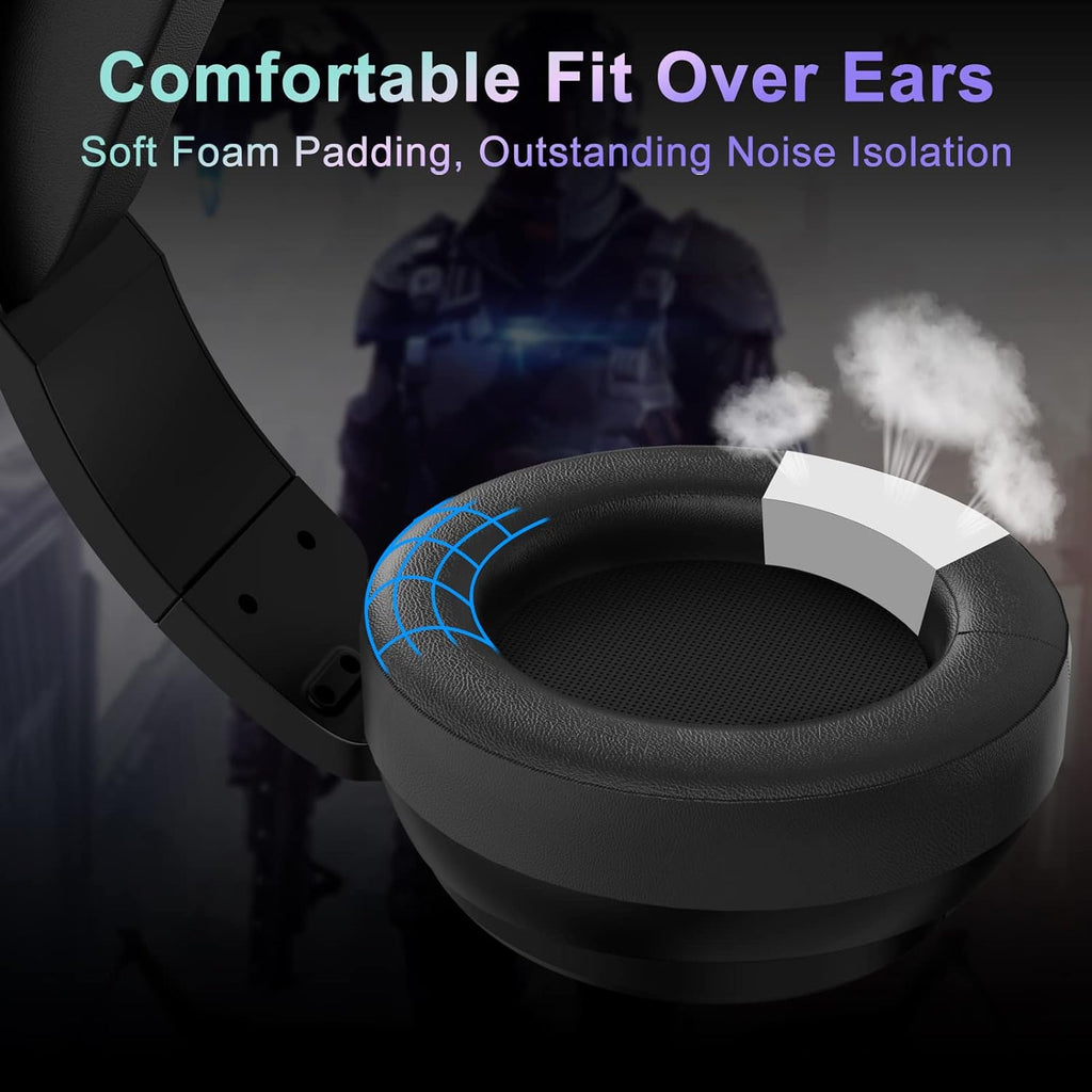 USB Pro Gaming Headset with 7.1 Surround Sound and Noise Cancelling Microphone W2313