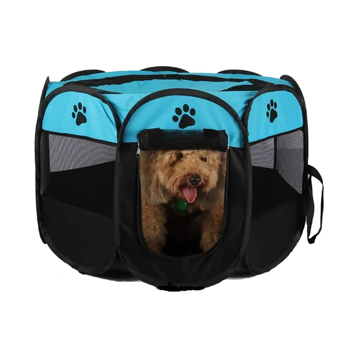 Soft Foldable Pet Tent Pop-Up Dog Crate with Carrying Bag N330