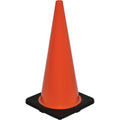 28" Non-Reflective Traffic Cone with Black Base V76233