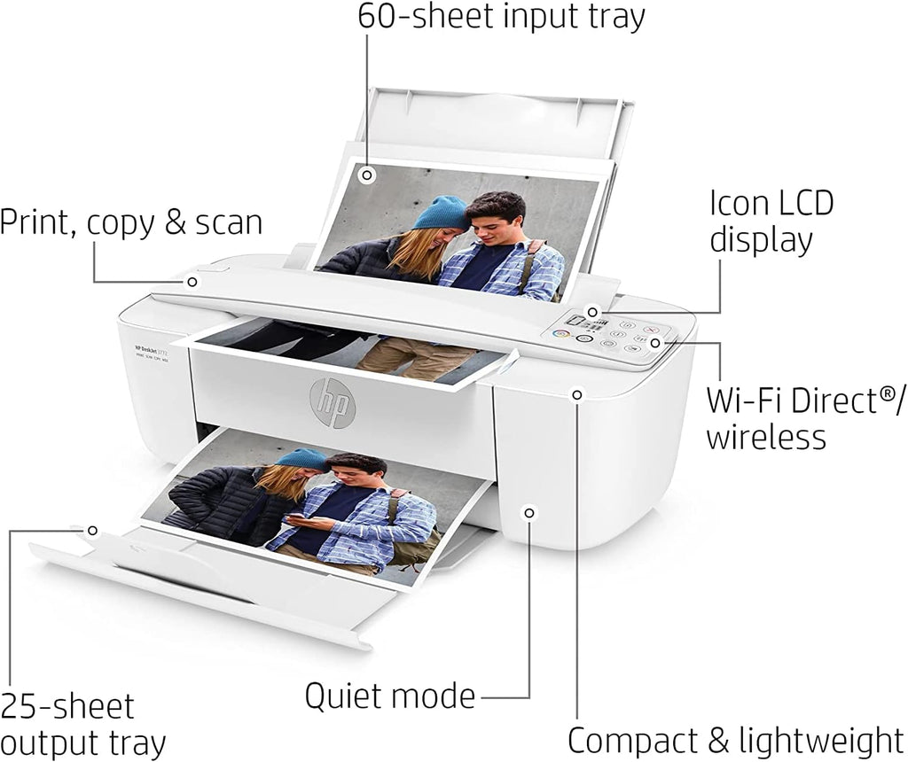 Wireless Color Inkjet Printer All-in-One with LCD Display G440131